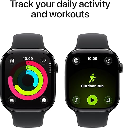 Garmin Forerunner 165, Running Smartwatch, Colorful AMOLED Display, Training Metrics and Recovery Insights, Black