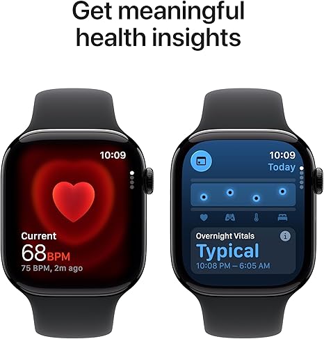 Garmin Forerunner 165, Running Smartwatch, Colorful AMOLED Display, Training Metrics and Recovery Insights, Black