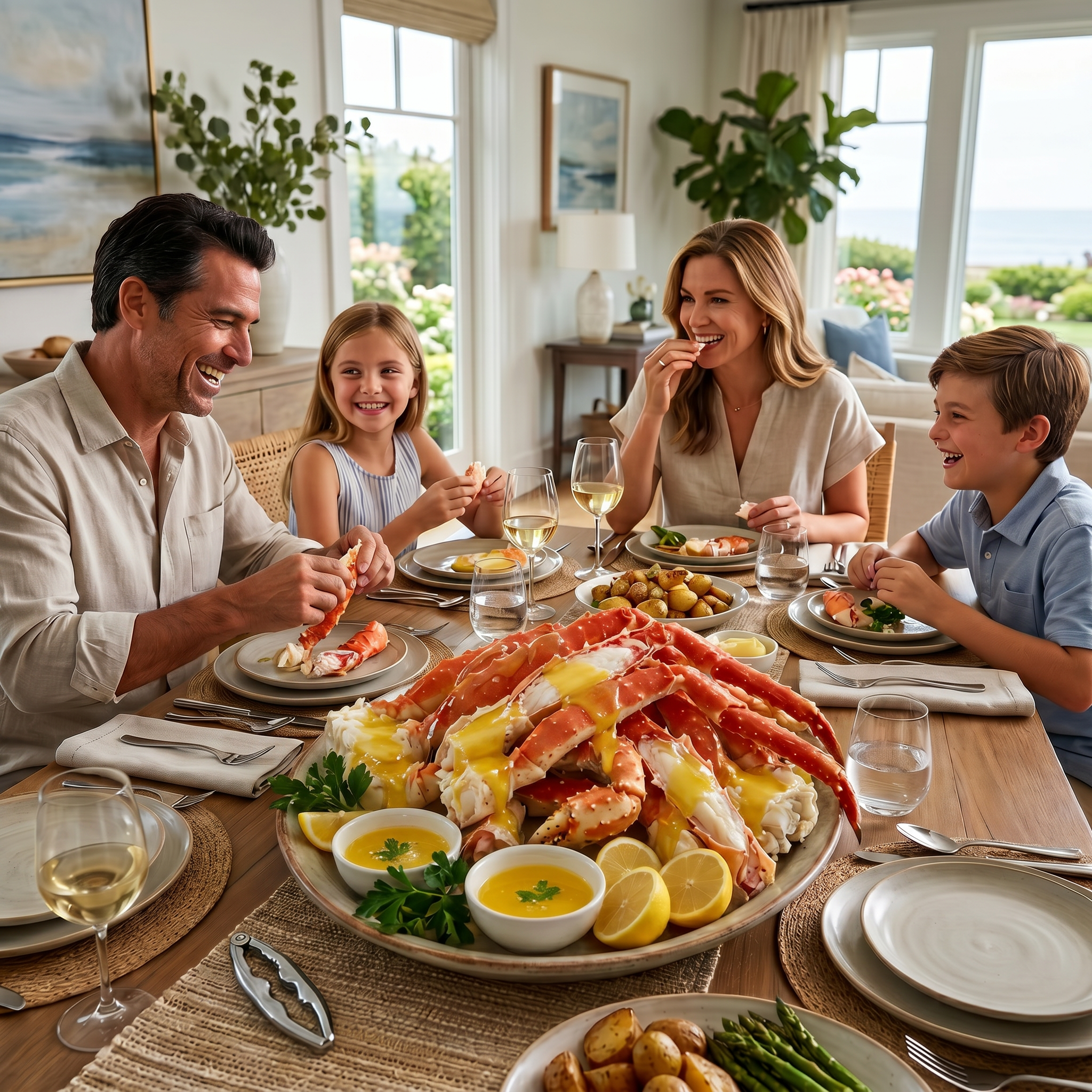 Family Feast King Crab Bundle  Create A Seafood Restaurant Experience At Home